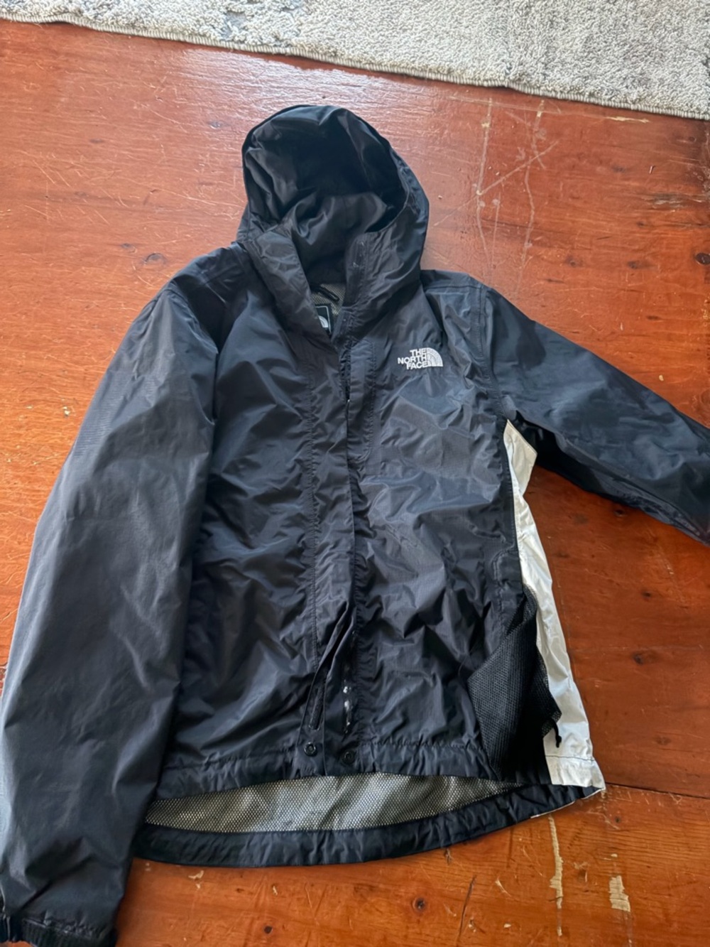 The North Face Black Women's Hooded Shell with Mesh Lining